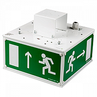 Автономный световой указатель/оповещатель пожарный световой BS-5363-8x1 INEXI LED серия: CUBE | код. a8280 | белый Свет